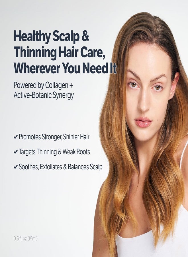 SUNGBOON EDITOR Deep Collagen Retinol Scalp Serum |Roll-On Hair Growth&Thickening Serum |Dry, Itchy Scalp Treatment |Caffeine +Biotin +Rosemary |Korean Hair Care,0.5 fl oz - Image 2